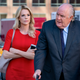 Charlize Theron and John Lithgow in Bombshell